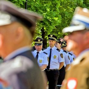 Obchody 73. rocznicy zakończenia II wojny światowej - Pomnik "Tym, co za Polskość Gdańska" w Gdańsku, 8 maja 2018 r.