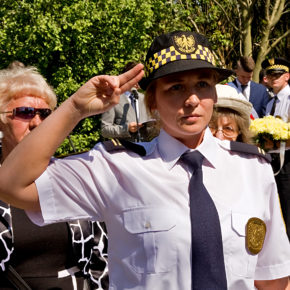 Odsłonięcie Pomnika Ponarskiego - Cmentarz Łostowicki w Gdańsku, 10 maja 2018 r.