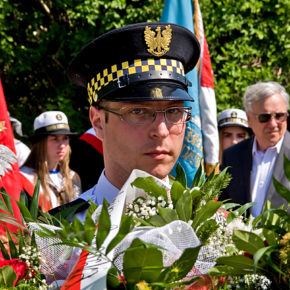 Odsłonięcie Pomnika Ponarskiego - Cmentarz Łostowicki w Gdańsku, 10 maja 2018 r.