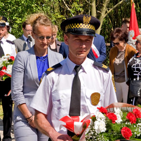 Odsłonięcie Pomnika Ponarskiego - Cmentarz Łostowicki w Gdańsku, 10 maja 2018 r.