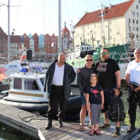 Patrol wodny Straży Miejskiej w Gdańsku dla WOŚP - 21.08.2018 r.