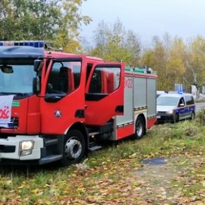 Mógł spaść komuś na głowę